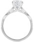 ფოტო #3 პროდუქტის Certified Lab Grown Diamond Twist Engagement Ring (2 ct. t.w.) in 14k Gold