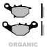 BRENTA MOTO 3194 organic rear Brake Pads