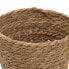 Set of Baskets Natural 17 x 17 x 20 cm Natural Fibre (3 Pieces)