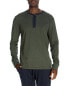 Unsimply Stitched Lounge Henley Shirt Men's