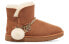 Фото #2 товара Угги женские UGG Classic UGG Charm Mini на меху коричневые