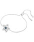 ფოტო #2 პროდუქტის Baguette Crystal Star Charm Slider Bracelet