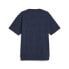 Фото #2 товара Puma Mmq Service Line Logo Crew Neck Short Sleeve T-Shirt Mens Blue Casual Tops