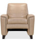 Фото #4 товара Brayna 35" Classic Leather Pushback Recliner, Created for Macy's