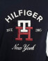 Tommy Hilfiger graphic logo t-shirt in navy