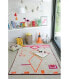 Фото #5 товара Коврик для детской Lorena Canals Teppich Saffi - красный и оранжевый 140 x 200 - Идеальный для дома или детской комнаты.