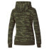 Puma Ess+ Logo Camo Pullover Hoodie Womens Green Coats Jackets Outerwear 845899-