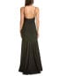 Cynthia & Sahar Pleated Dress Women's Black Xl