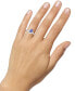 ფოტო #2 პროდუქტის Sapphire (1 ct. t.w.) & Diamond (1/4 ct. t.w.) Ring in 14k White Gold (Also Available in Emerald, Tanzanite & Ruby)