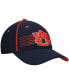 Men's Navy Auburn Tigers Iso-Chill Blitzing Accent Flex Hat