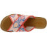 Фото #6 товара TOMS Viv Geometric Flat Womens Orange Casual Sandals 10012092T