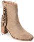 Фото #2 товара Полусапоги Journee Collection Noriah Fringe Booties