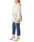 Фото #3 товара Trendy Plus Size Arieth Crochet Kimono Cardigan