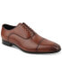 Фото #1 товара Men's Silas Cap Toe Oxford Dress Shoe, Created for Macy's