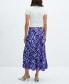 Фото #10 товара Women's Printed Satin Skirt