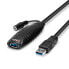 Фото #9 товара Lindy USB 3.0 Active Extension 10m - 10 m - USB A - USB A - USB 3.2 Gen 1 (3.1 Gen 1) - 5000 Mbit/s - Black