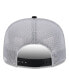Фото #4 товара Men's Black Miami Heat Court Sport Speckle 9fifty Snapback Hat