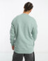 Vans comfy cush premium small logo sweatshirt in green