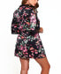 Фото #2 товара Women's Plus Size Floral Laced Trimmed Wrap