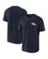 Фото #2 товара Men's NFL x Darius Rucker Collection by Navy Denver Broncos Slub Henley T-shirt
