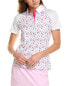 Фото #1 товара Callaway Birdie Eagle Printed Polo Shirt Women's