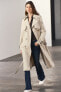 Zw collection trench coat with belt