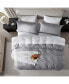 Фото #6 товара Super Soft Prewashed 3 Piece Duvet Cover Set - Zipper Closure (comforter not included)