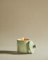 (75 g) bergamot & rose, leather scented candle