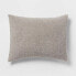 Фото #3 товара 3pc Full/Queen Traditional Cozy Chenille Comforter & Sham Set Gray - Threshold