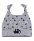 Newborn and Infant Boys and Girls Heather Gray Penn State Nittany Lions Critter Cuffed Knit Hat