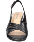 Фото #6 товара Women's Teton Buckle Slingback Dress Sandals
