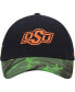 Men's Black and Camo Oklahoma State Cowboys Veterans Day 2Tone Legacy91 Adjustable Hat