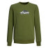 JACK & JONES Mountain Logo sweatshirt Зеленый, 12 лет - фото #2