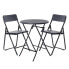 Table set with 2 chairs Logic 60 x 60 x 74 cm