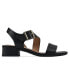 Фото #2 товара Women's Albatas Asymmetrical Block Heel Sandals