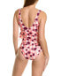 Фото #2 товара Tanya Taylor Kelly One-Piece Women's Pink Xs