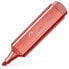 Marker Faber-Castell Textliner 46 metal Red (10Units)