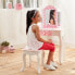 Фото #3 товара Детский набор для ванной комнаты TEAMSON™ KIDS "Джизель" 2-штучный салон красоты с точечным рисунком из дерева