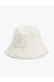 Kışlık Peluş Bucket Şapka