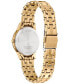ფოტო #3 პროდუქტის Eco-Drive Women's Classic Gold-Tone Stainless Steel Bracelet Watch 29mm