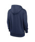 ფოტო #3 პროდუქტის Women's Navy Milwaukee Brewers Authentic Collection Performance Pullover Hoodie