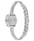 ფოტო #7 პროდუქტის Women's Swiss Stainless Steel Bangle Bracelet Watch 28mm Set