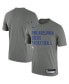 Men's Heather Gray Philadelphia 76ers 2023/24 Sideline Legend Performance Practice T-shirt