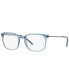 ფოტო #1 პროდუქტის Dolce & Gabbana DG3349 Men's Square Eyeglasses
