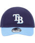 Фото #3 товара Infant Boys and Girls Navy Tampa Bay Rays Team Color My First 9TWENTY Flex Hat