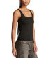 Фото #3 товара Women's Seamless Square Neck Tank Top