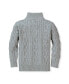 ფოტო #2 პროდუქტის Baby Boys Mock Neck Cable Sweater with Buttons