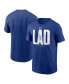 Фото #1 товара Men's Royal Los Angeles Dodgers Scoreboard T-Shirt