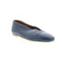 Фото #3 товара Miz Mooz Etta Womens Blue Leather Slip On Ballet Flats Shoes