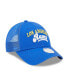 ფოტო #3 პროდუქტის Women's Royal Los Angeles Rams Team Trucker 9FORTY Snapback Hat
